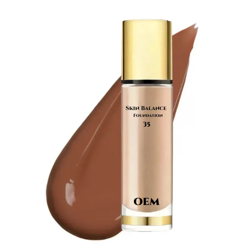 GMP tanúsított Liquid Foundation OEM beszállító FDA & ISO 22716 megfelelés